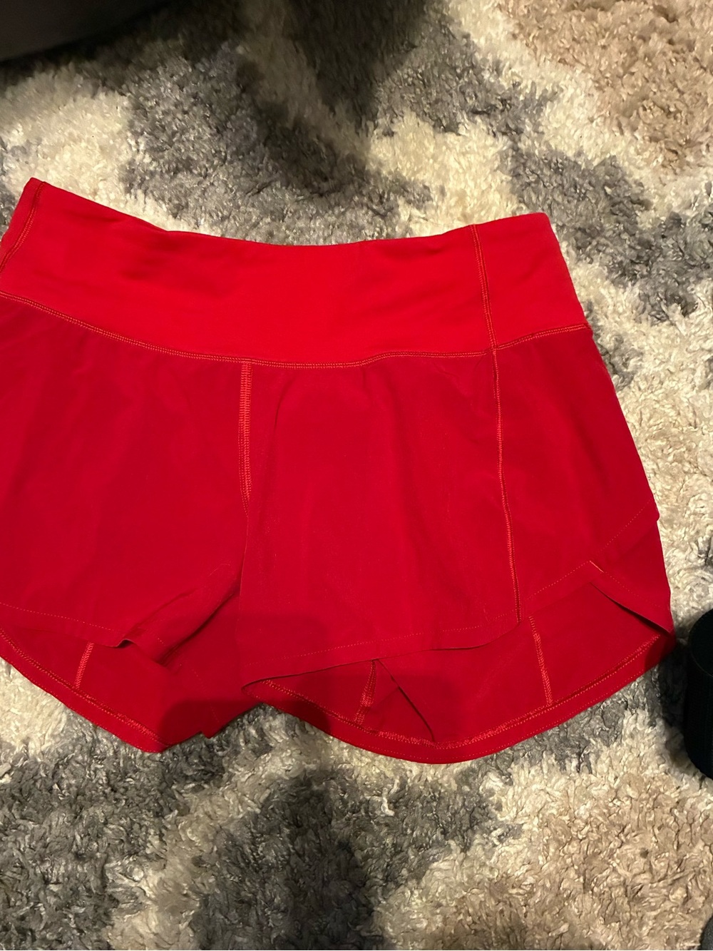 Women’s Red Lululemon shorts